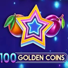 100 Golden Coins online game logo by Amusnet Interactive on fastsslots.nl
