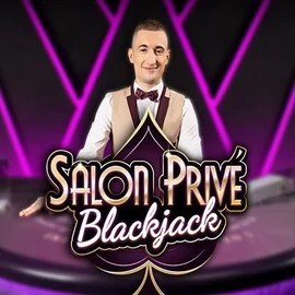 Blackjack Salon Privé logo – Live Casino by Ezugi at Fast Slots Casino