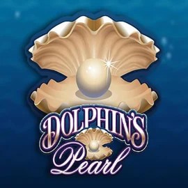 Dolphins Pearl slot logo by Novomatic at Fast Slots Casino
