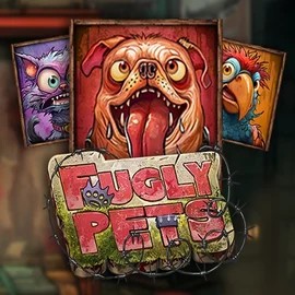 Fugly Pets slot visual from Stakelogic available on fastsslots.nl