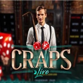 Live Craps casino game by Evolution – featured logo at Fast Slots Casino