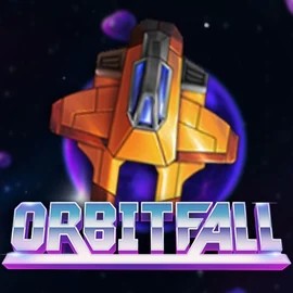 Orbitfall game by ELK Studios – logo hosted on Fast Slots Casino