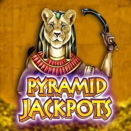 Pyramid Jackpots online game logo by King Show Games on fastsslots.nl